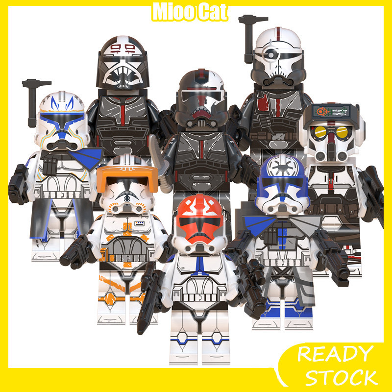Star Wars CLONE FORCE 99 Wrecker Ahsoka's Clone Troopers Jesse ...