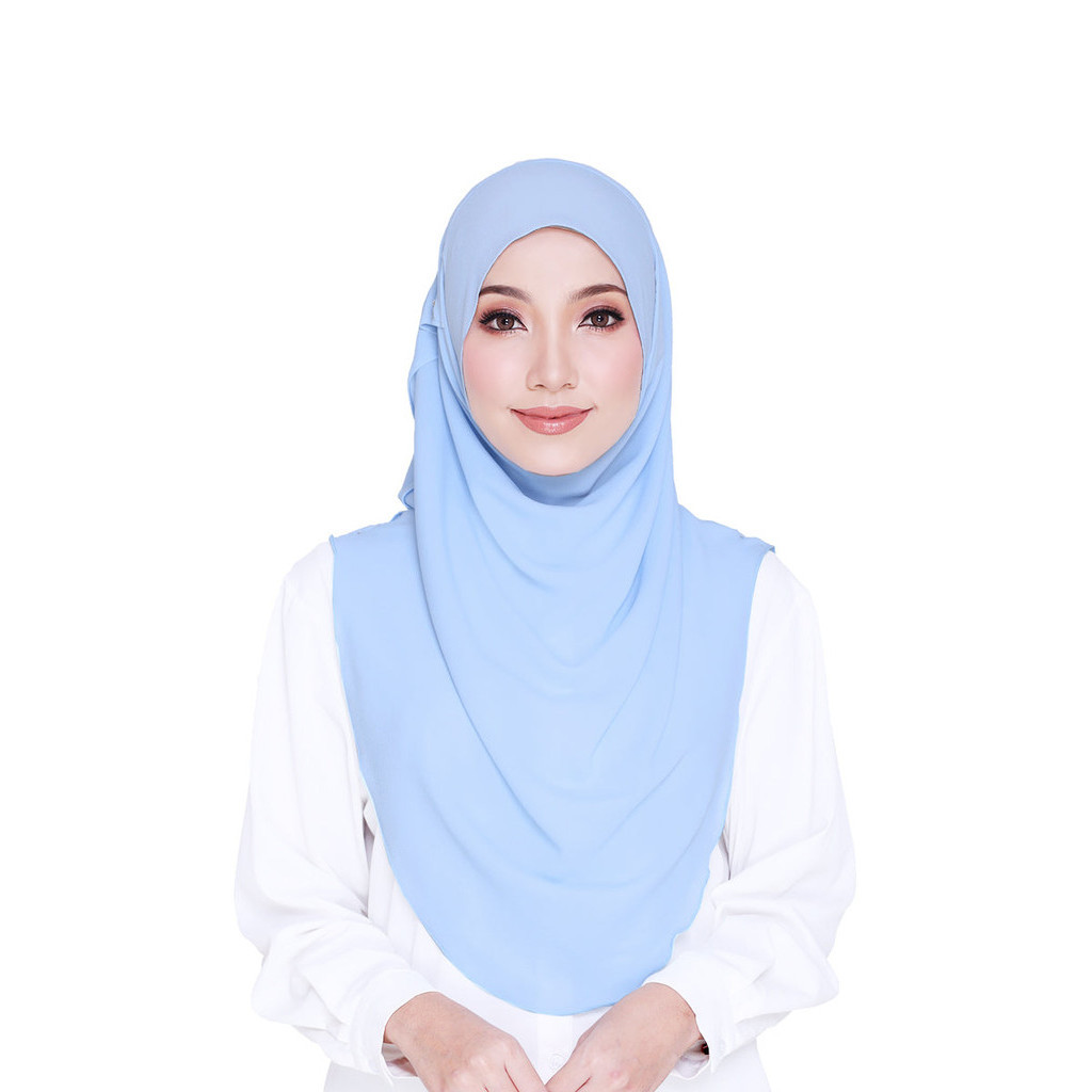 AMANI PLAIN 22 - Baby Blue | Shopee Malaysia