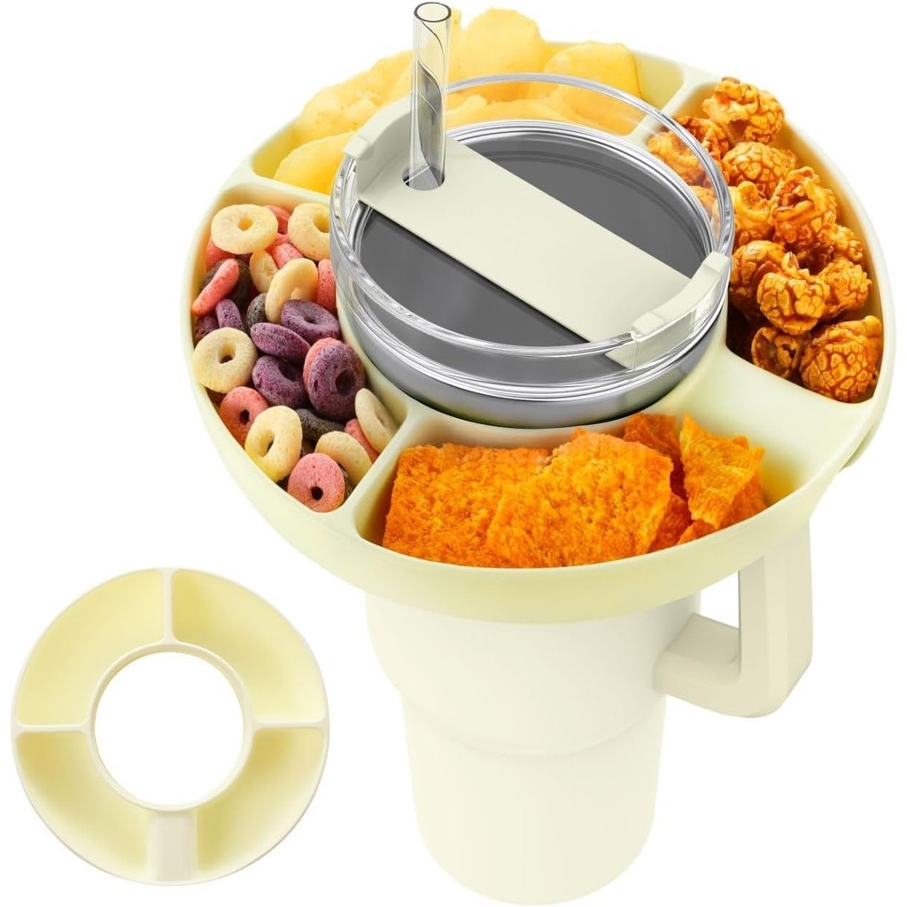 Nuovoware Snack Bowl For Stanley 40oz Tumbler With Handle, Snack Ring ...