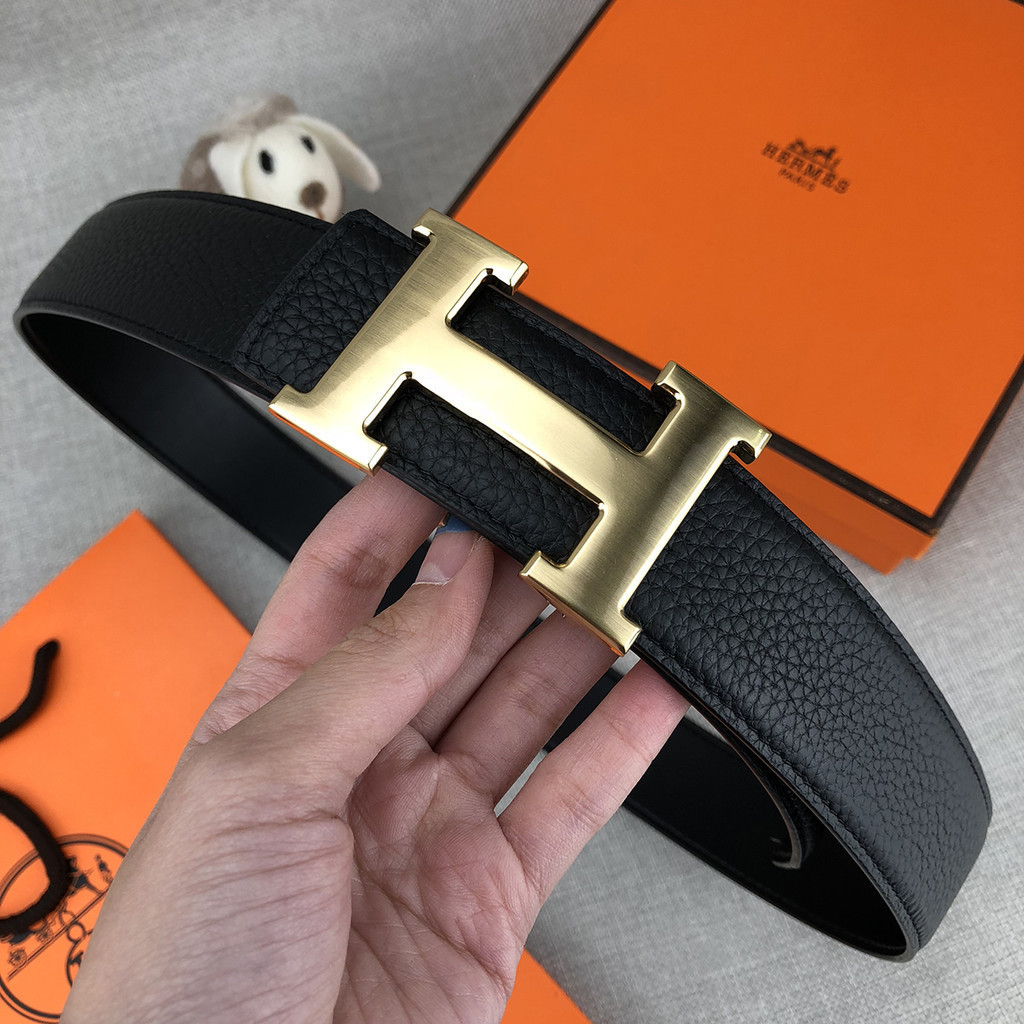 1 New Style Genuine Leather Men Hermes Men s Business High Quality Belt 2024 Shopee Malaysia