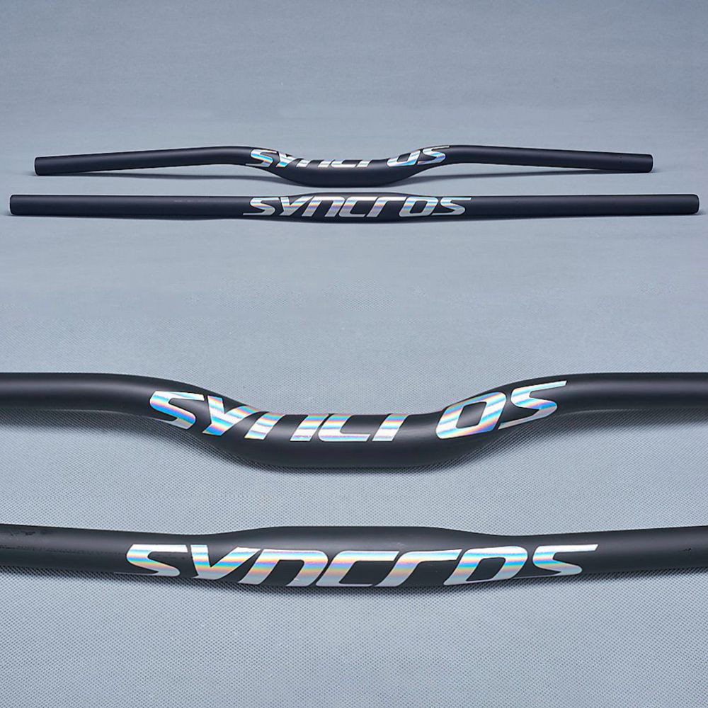 Syncros Carbon Fiber Handlebar Bike Mountain Bicycle MTB Rise Flat Handlebar 31.8mm Dazzling Color White Logo Shopee Malaysia