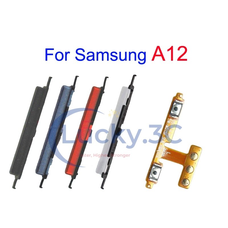 Volume Up Down Button Flex Replacement For Samsung Galaxy A12 | Shopee ...