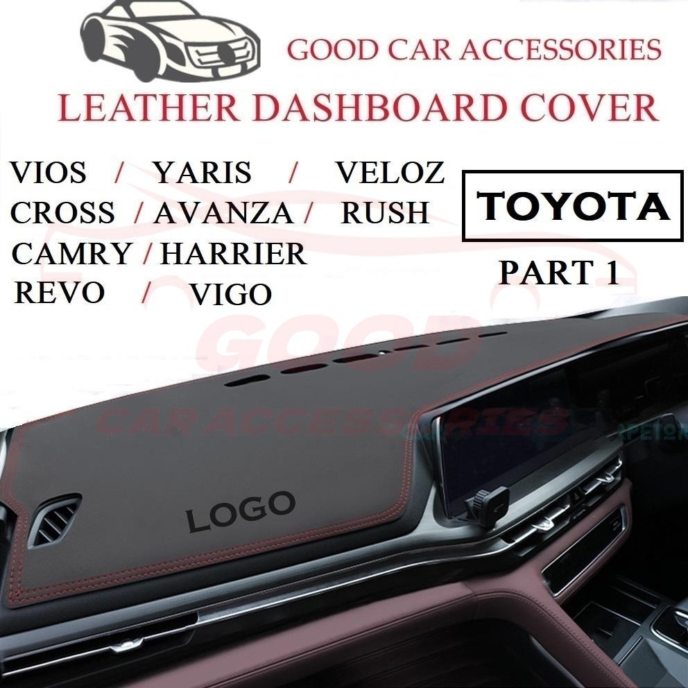 Black Dashboard Dash Mat Sun Cover Pad – For 2019-2023 Toyota Corolla