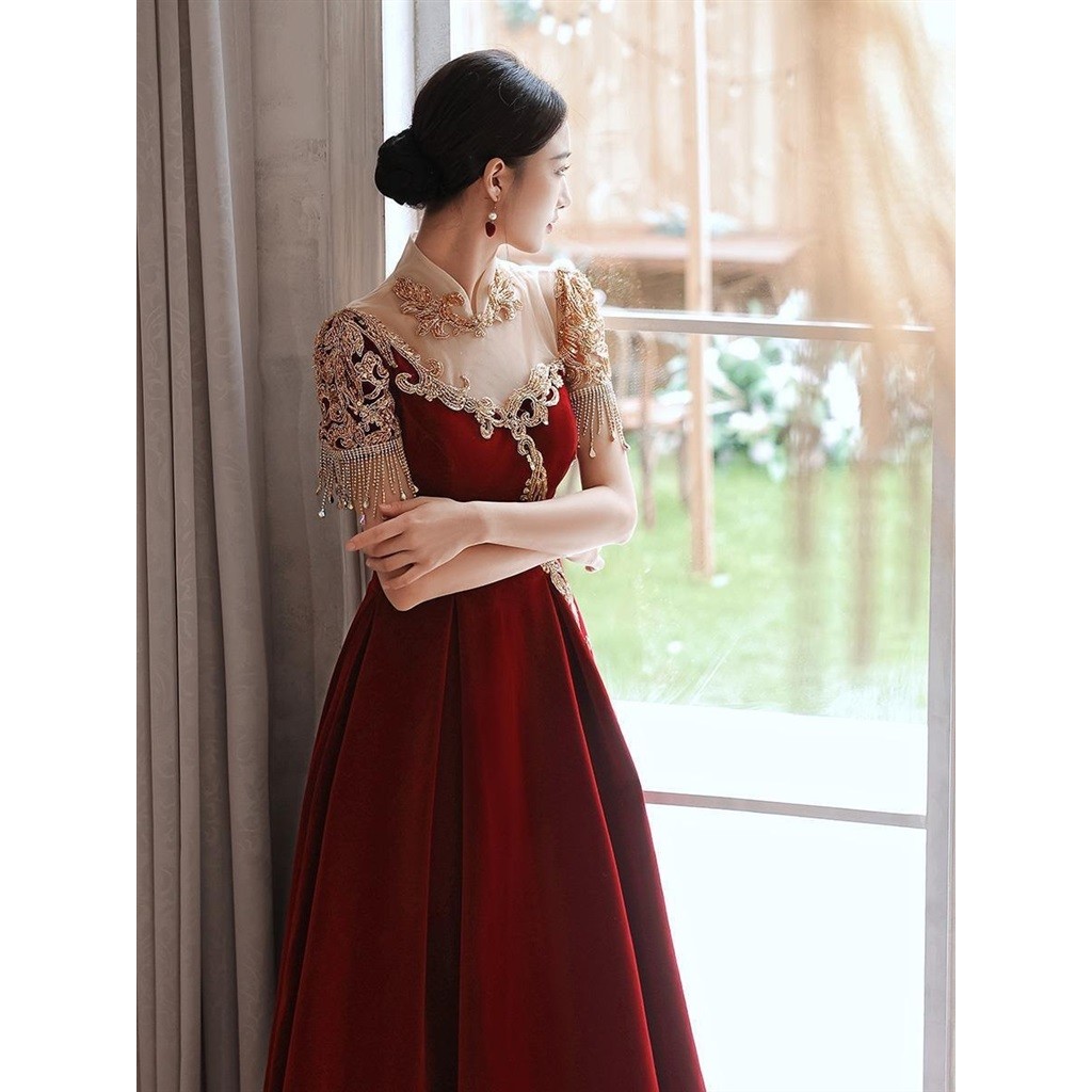 sachin and babi light blue dress Black Asian Dress Long Black Prom Evening Dress main image 0