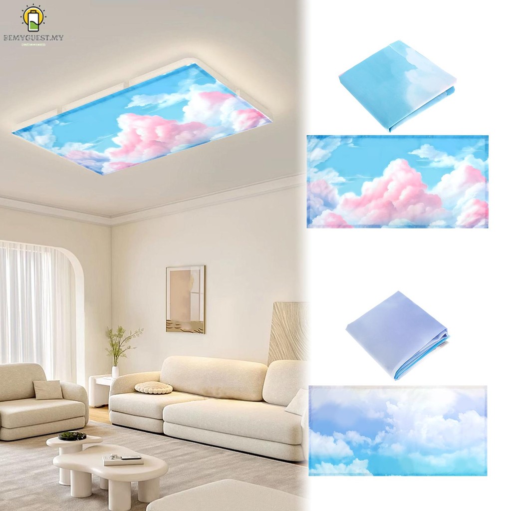 2Pcs Fluorescent Light Covers Magnetic Ceiling Light Covers Ceiling ...