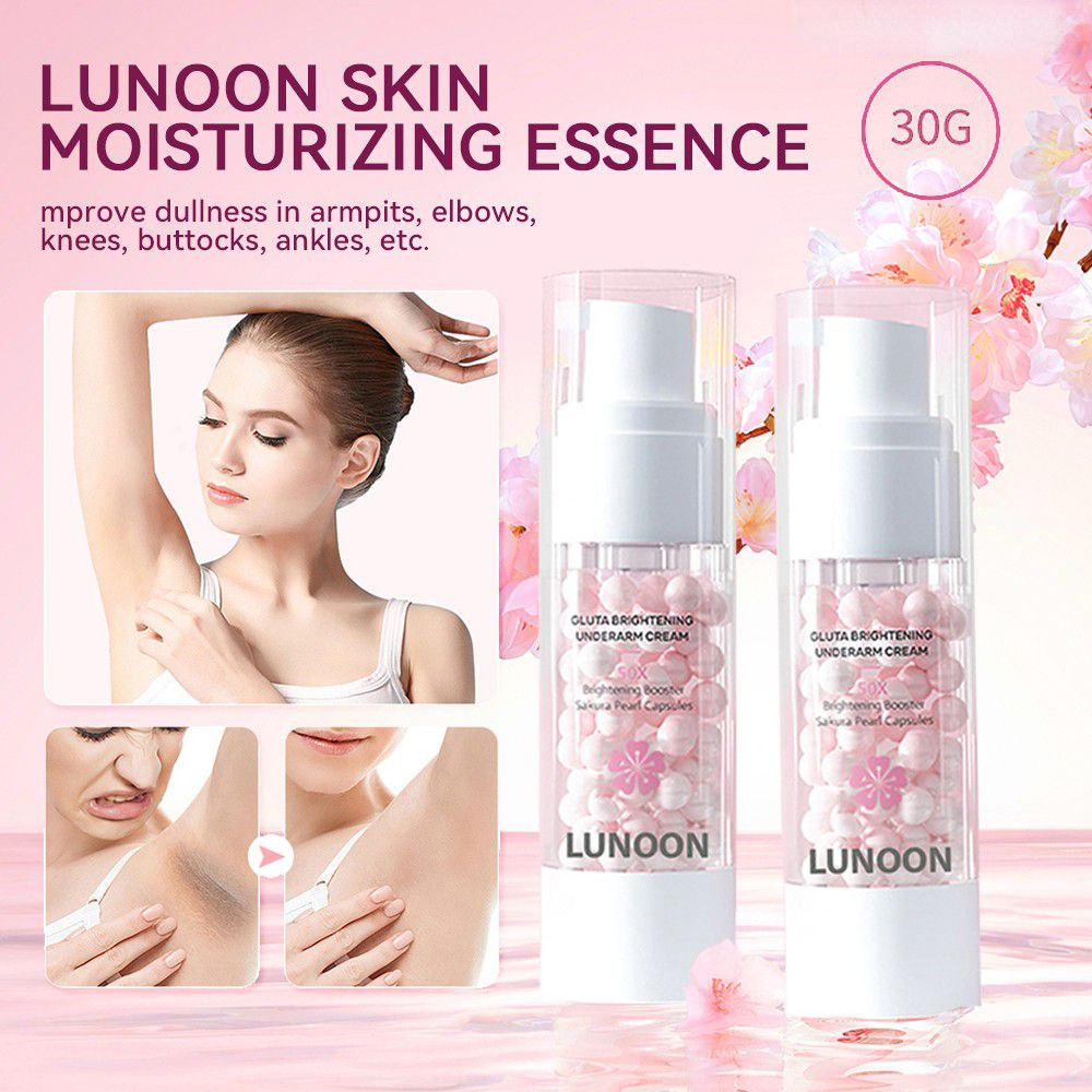 Lunoon Sakura Underarm Whitening Bleaching Cream Private Parts ...