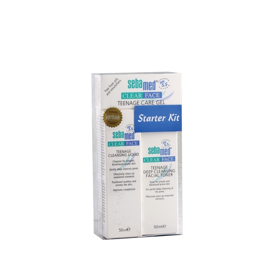 SEBAMED Clear Face Teen Starter Kit 1Set | Shopee Malaysia
