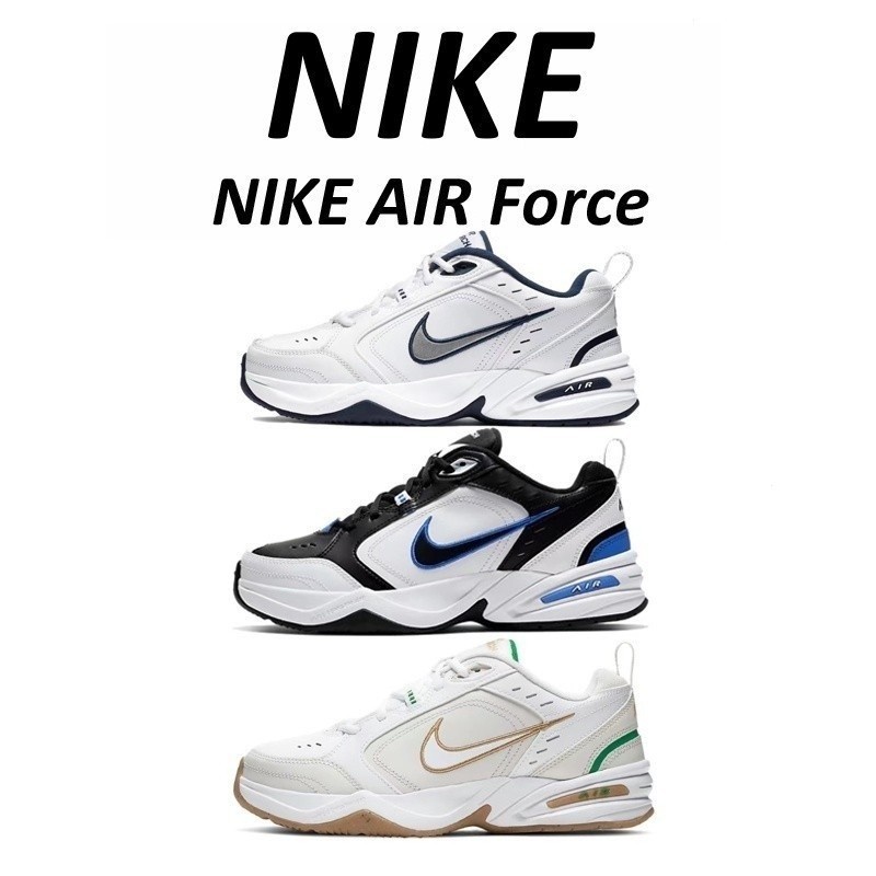 NIke Air Monarch 4 Cushioning Retro Low Top Dad Shoes Men s and Women s Sneakers Shopee Malaysia