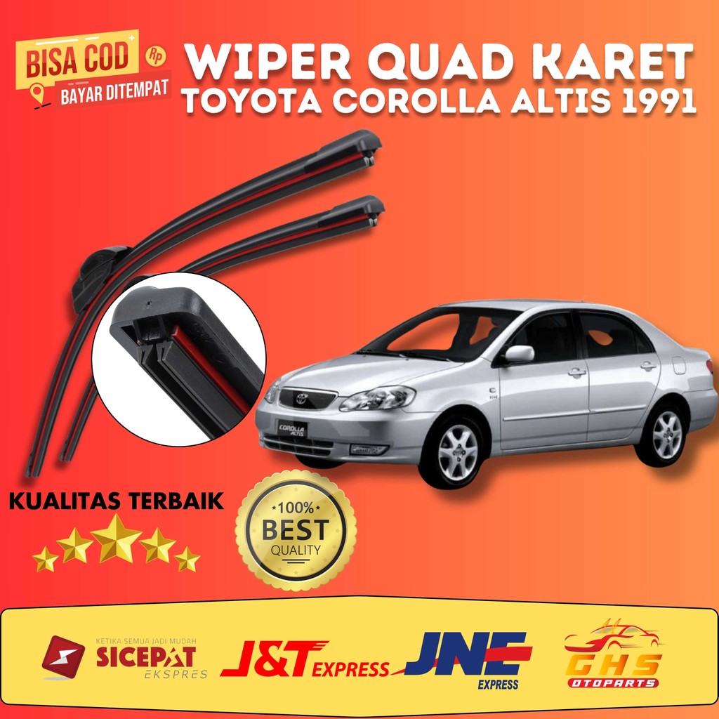 2005 Toyota Corolla Windshield Wipers