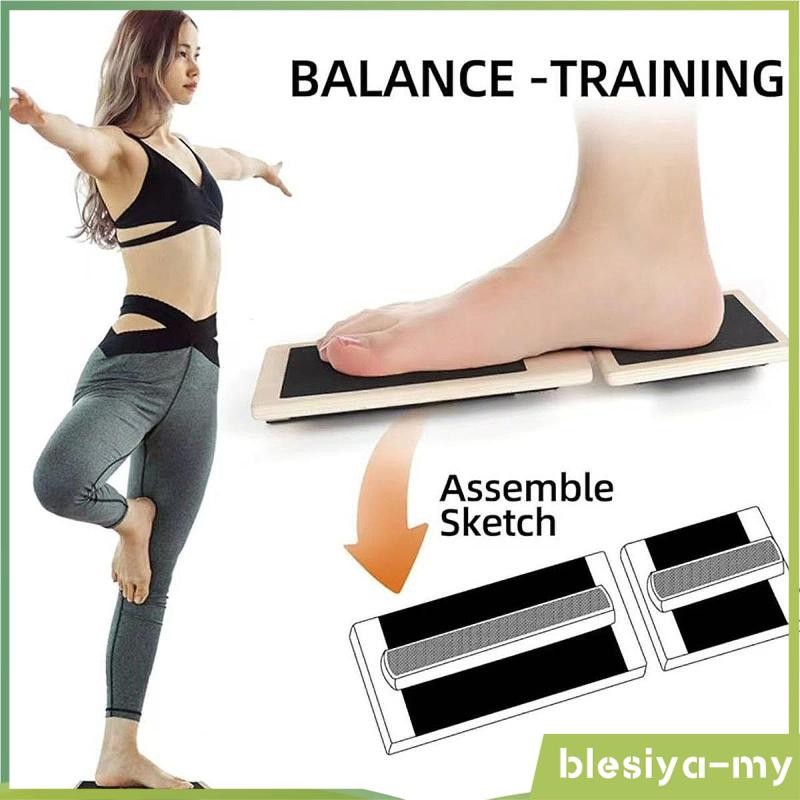 [BlesiyaMY] Single Leg Balancing Board Board Board Balance Platform ...