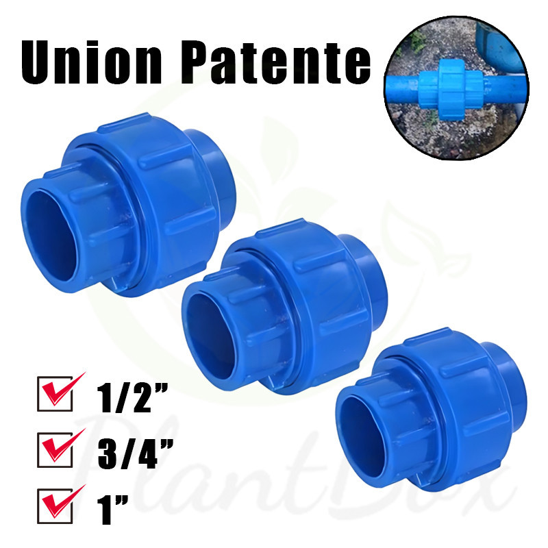 PVC Blue Union Patente DIY Water Pipe Accessories for Agricultural ...