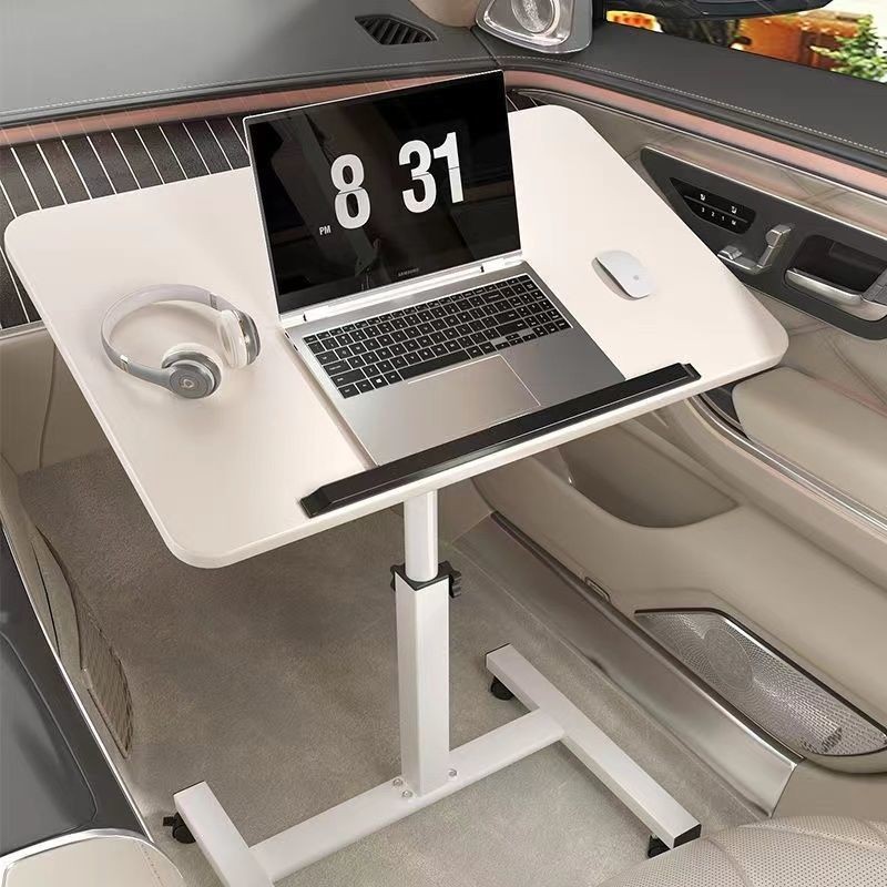 Household Foldable Dining Table Co-Driver Car Table Lift Rotating Table ...