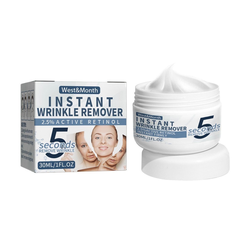 5 Seconds Instant Wrinkle Remover Face Cream Firming Facial Aging Line ...