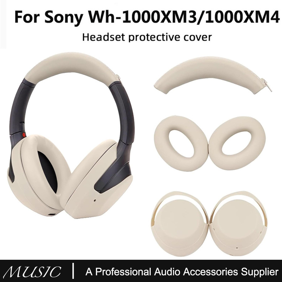 3pcs/set Silicone Earpads Covers for WH-1000XM4 WH-1000XM3 Headsets ...