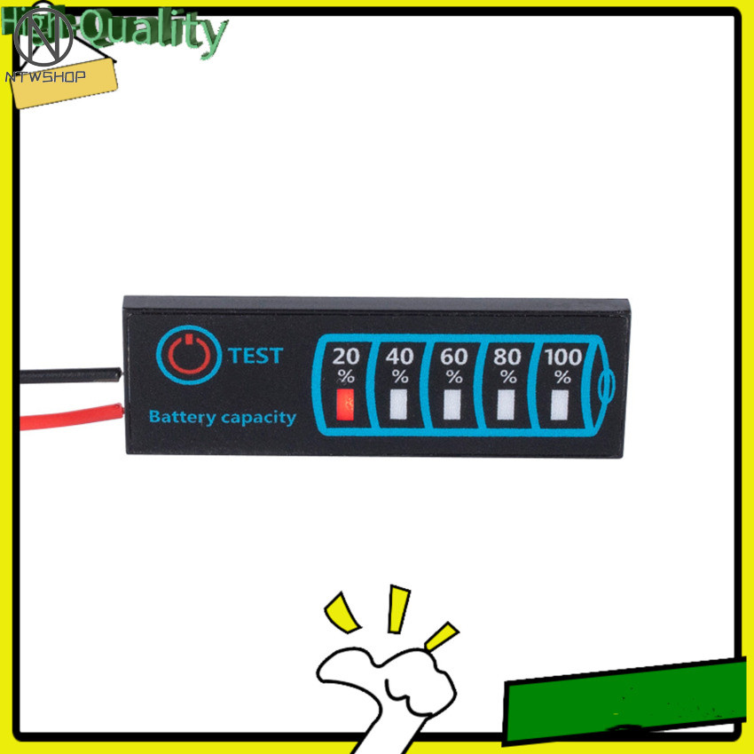 Battery Level Indicator 18650 Lipo Lithium Capacity Tester Meter 1s 2s