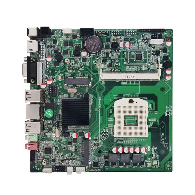 Sokong motherboard komputer baru HM65 989-pin 2, 3 generasi CPU kawalan ...