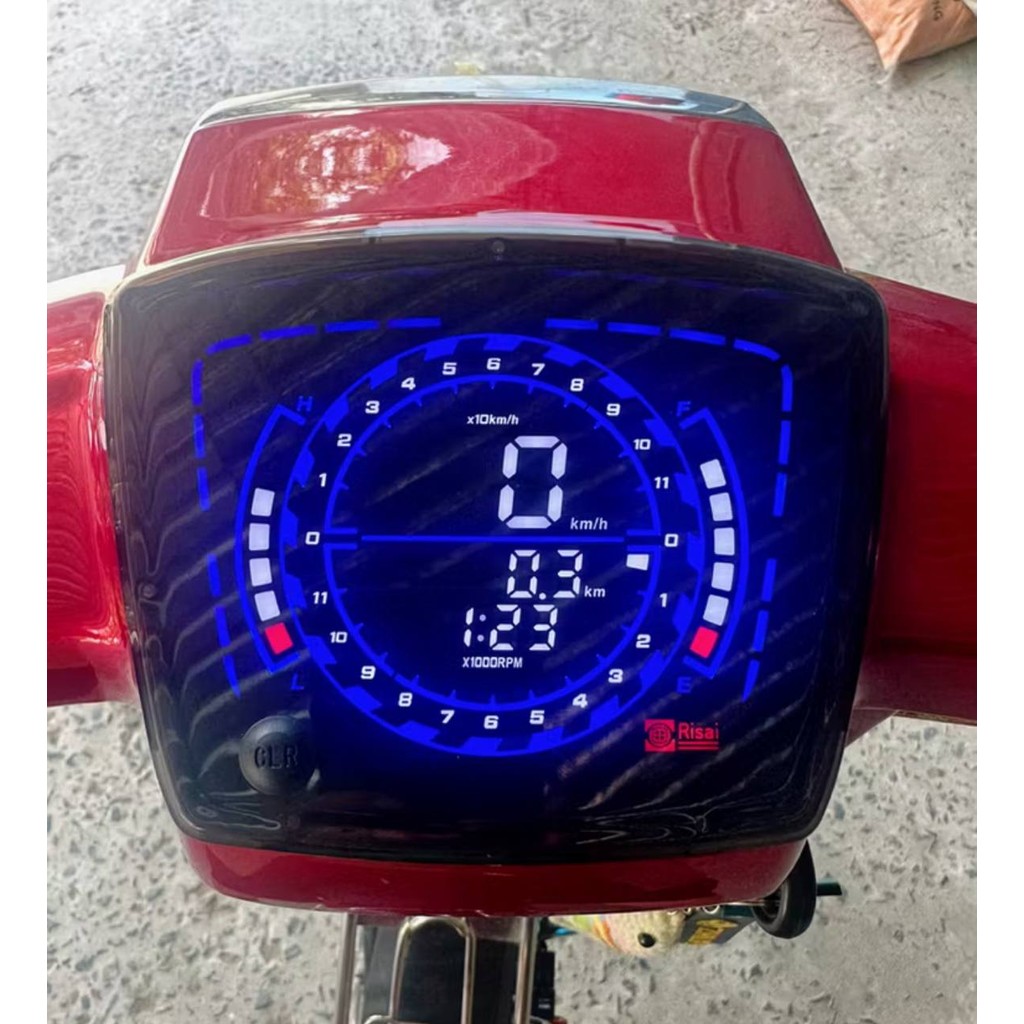 (PNP) DIGITAL METER FOR HONDA EX5 HI POWER & DREAM ASTREA PRIMA STAR ...