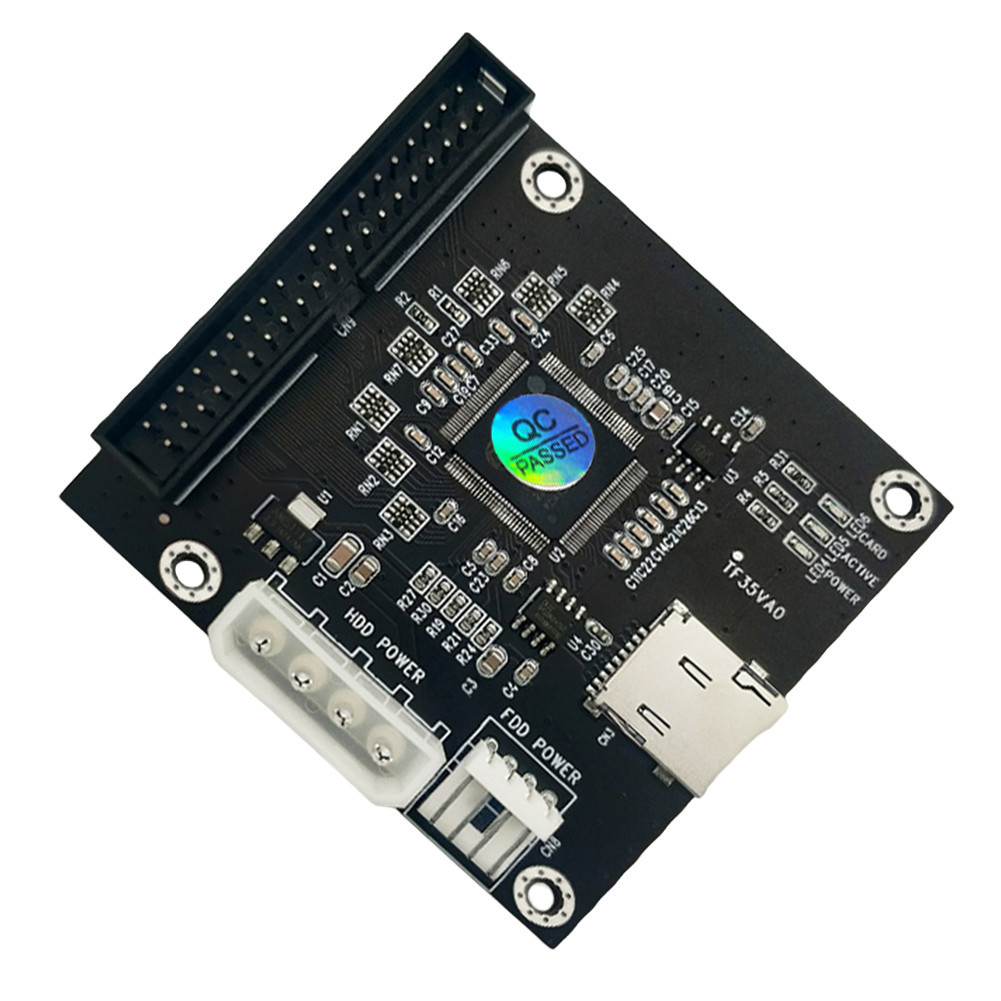 TF Micro SD To 3.5-inch IDE 40PIN Adapter Card Memory Card SD To 3.5 ...