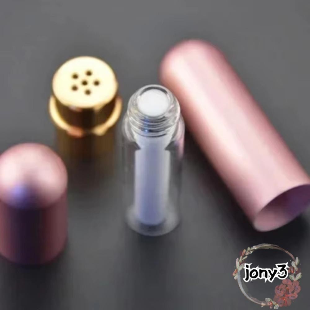 JONY Aluminum Nasal Inhaler, Colored 5ml Aromatherapy Inhaler, Travel ...