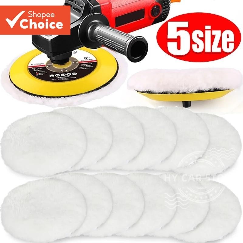 3/4/5/6/7inch Wool Polishing Disc - Waxing Polishing Buffing Car Paint ...