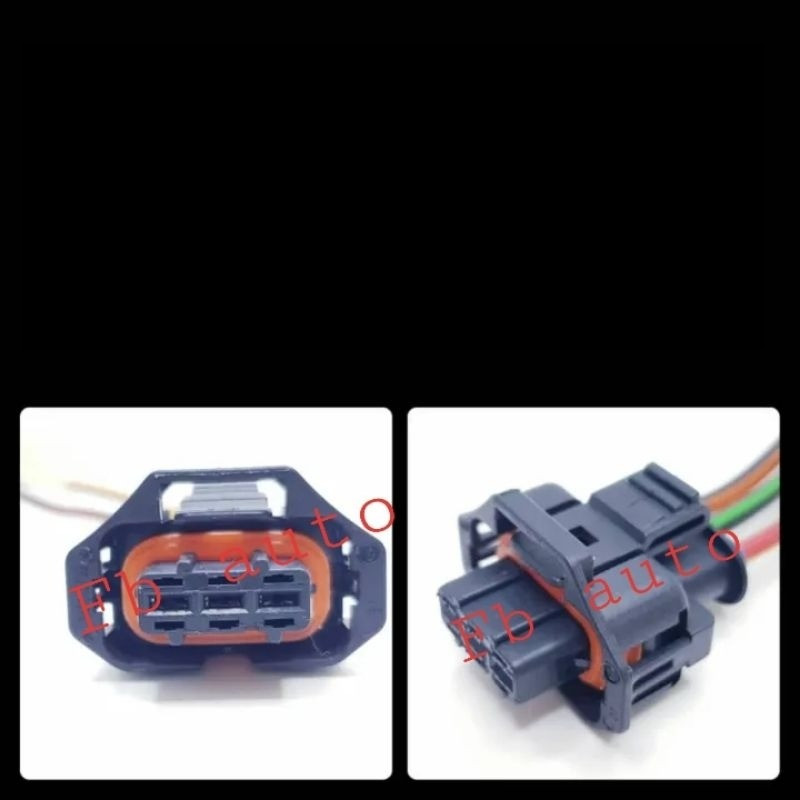 3PIN Common rail diesel injector plug socket connector | Shopee Malaysia