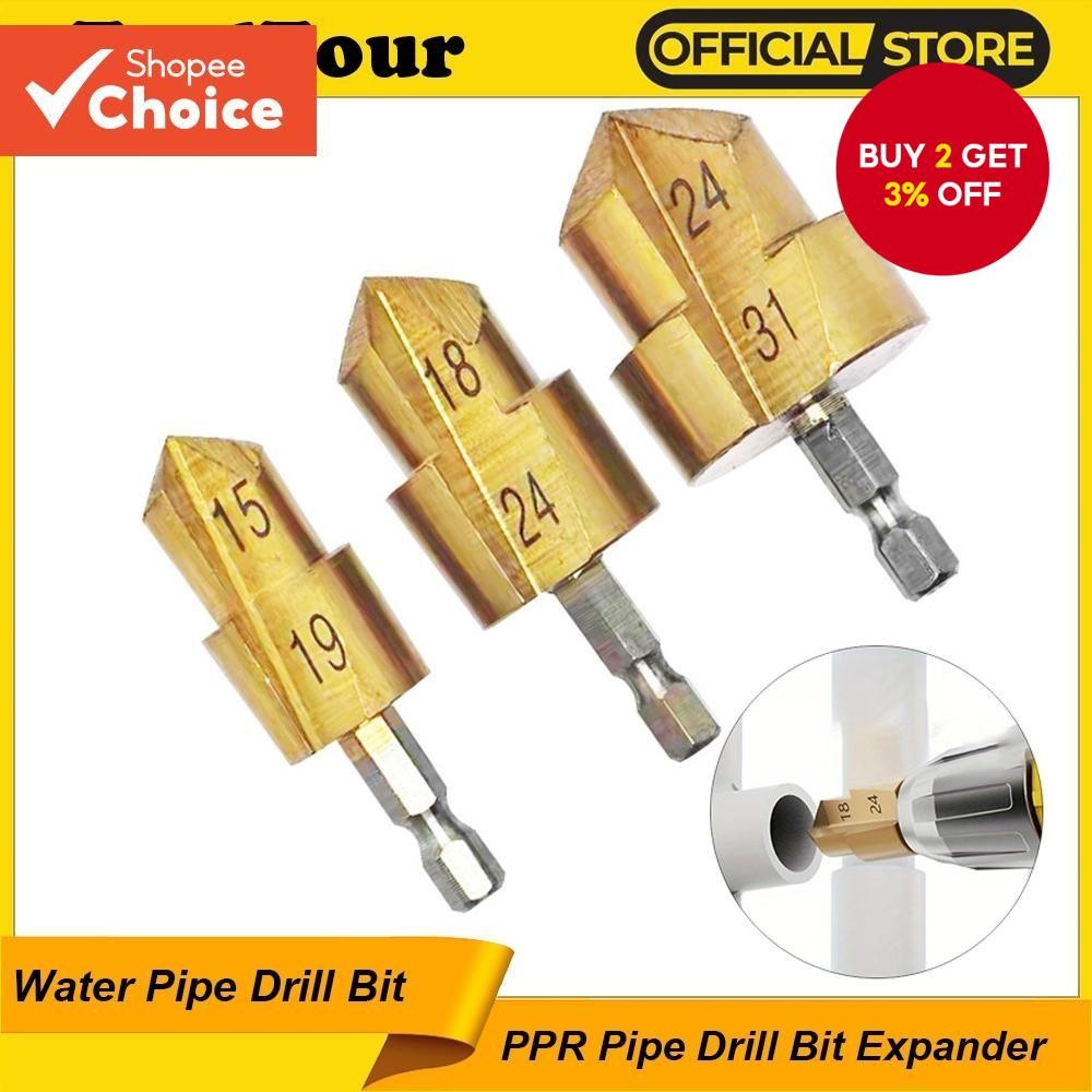 PPR Lifting Drill Bit Step Socket, PVC Pipe Expander Connector for ...