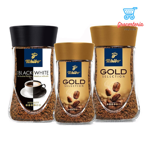 TCHIBO Gold Selection Premium Instant Coffee 100gm / 200gm | Shopee ...