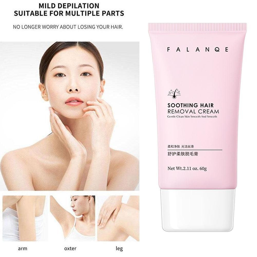 2pcs Hair Removal Cream Set Gentle And Non-irritating Suitable For Full ...