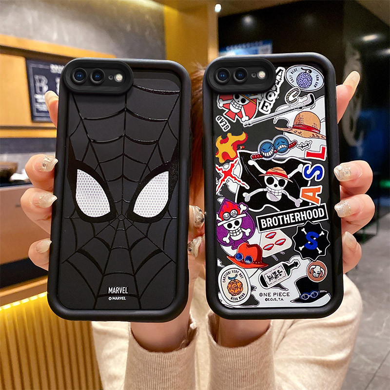 Casing iphone plus One Piece Spider-Man phone case For iphone