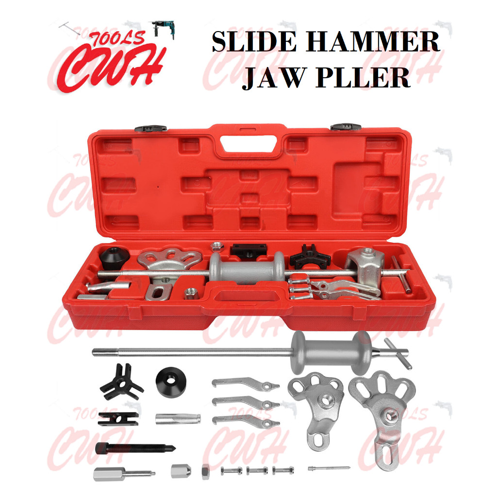 18pcs Internal & External Puller Set PULLERS GEAR JAW JAWS REAR AXLE ...