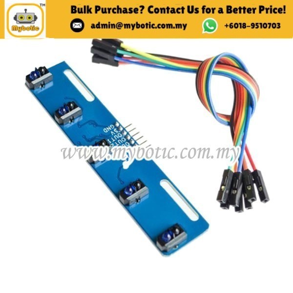5 Ways TCRT 5000 Tracking Line Sensor Module | Shopee Malaysia