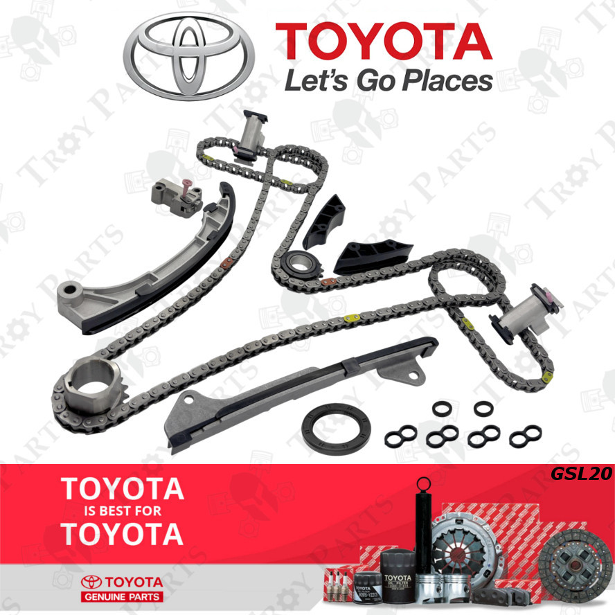 (19pc) Toyota Timing Chain Kit Set 13506-31020 for Sienna GSL20 GSL23 ...