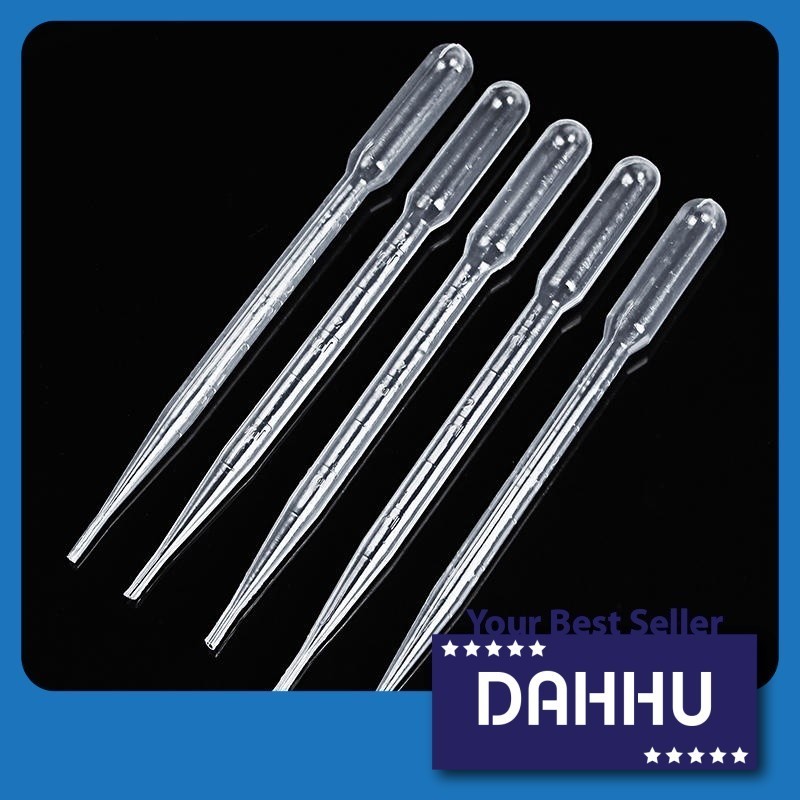 3mL / 5mL / 10mL Plastic Pipettes Dropper Disposable Graduated Transfer ...