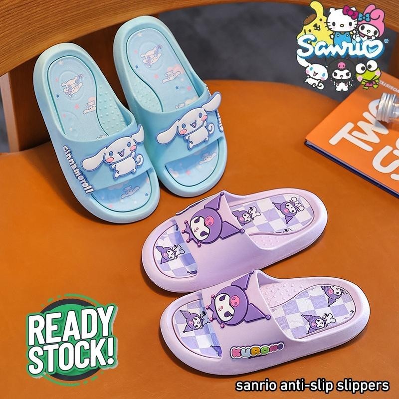 Sanrio Kuromi Melody Cute Cartoon Soft Slippers adults kids