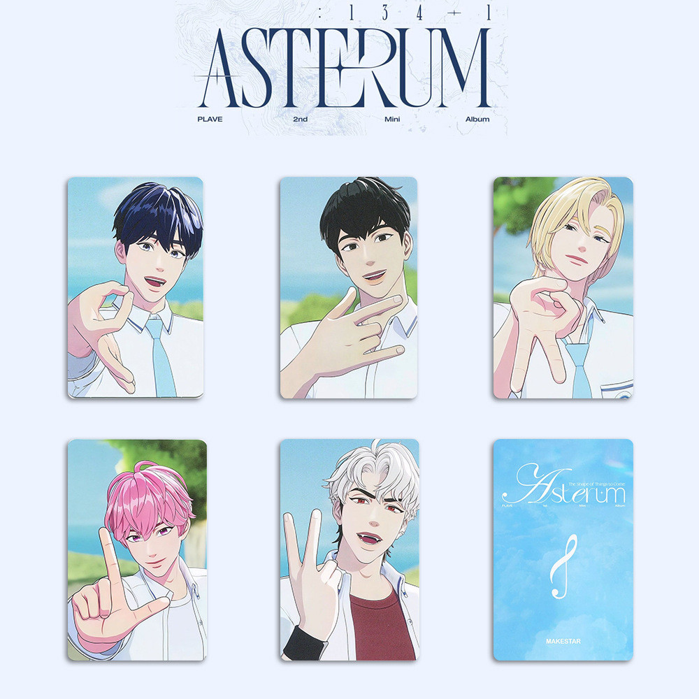 1-5pcs/set PLAVE Mediheal WEVERSE CON PLAVELIST Photocards Asterum