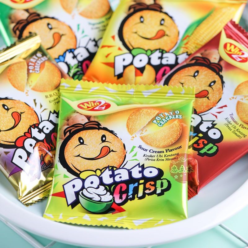 Win Win Biscuits Malaysia Imported Snacks Original Thin Crispy ...