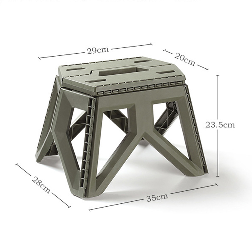 Camping Fishing Chair Portable Foldable Triangle Stool for Home Kitchen ...