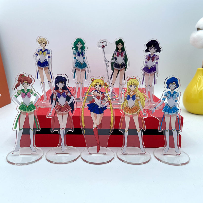 #美少女战士动漫周边卡通立牌月野兔爱野美奈子。Sailor Moon Anime Merchandise Cartoon Standing ...