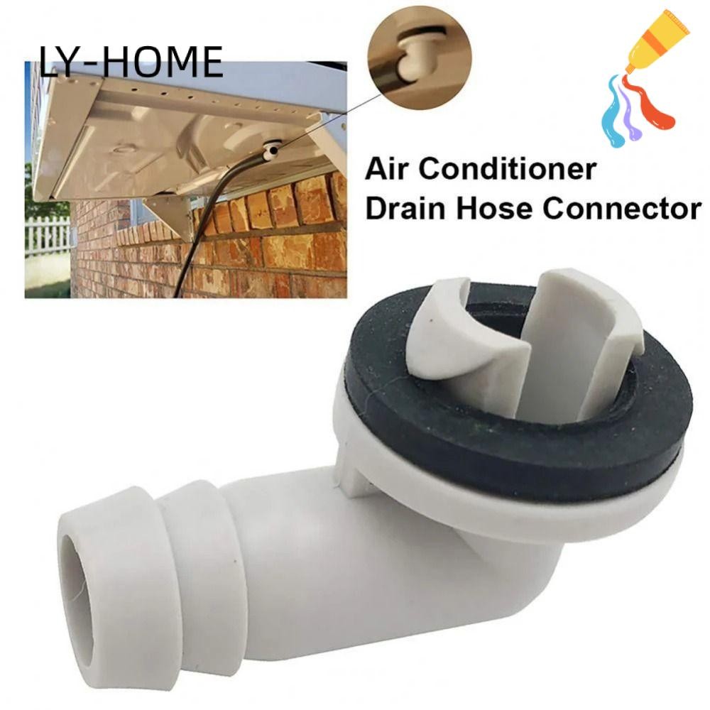LY-HOME 1Pcs Air Conditioner Drain Connector, with Rubber Ring Pipe ...