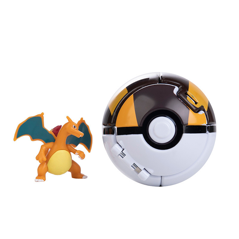 Flip Explosion Ball Pokémon Charizard Super Dream Doll Model Toy ...