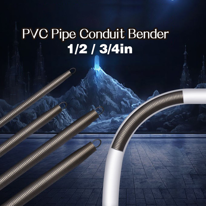 PVC Pipe Bender Spring Pipe Bender Spring Pipe Eliminates Need 1/2'' 3/ ...
