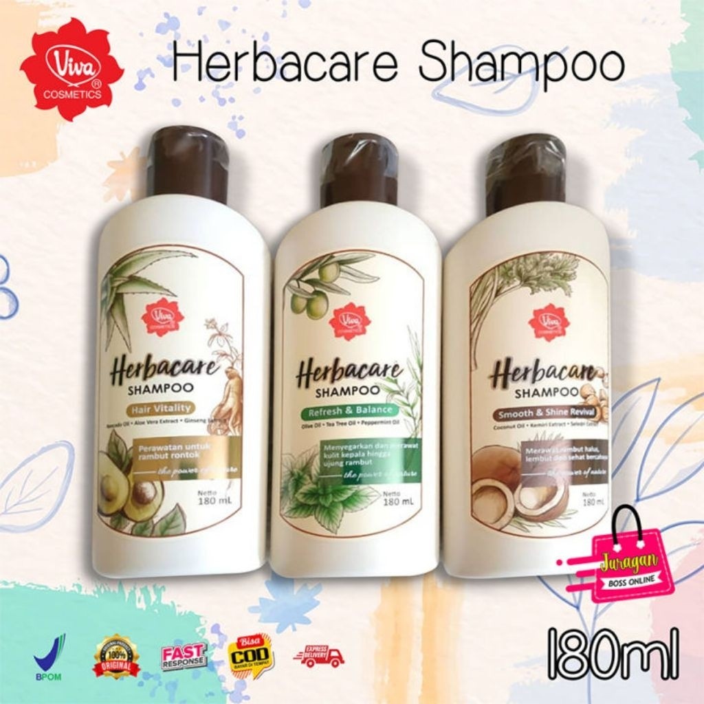Viva HerbaCare Shampoo 180ml. | Shopee Malaysia