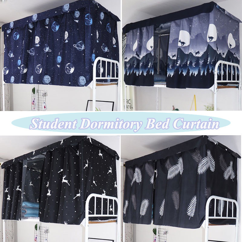 Student Dormitory Bed Curtain Universal Dustproof Mosquito/SingleBed ...