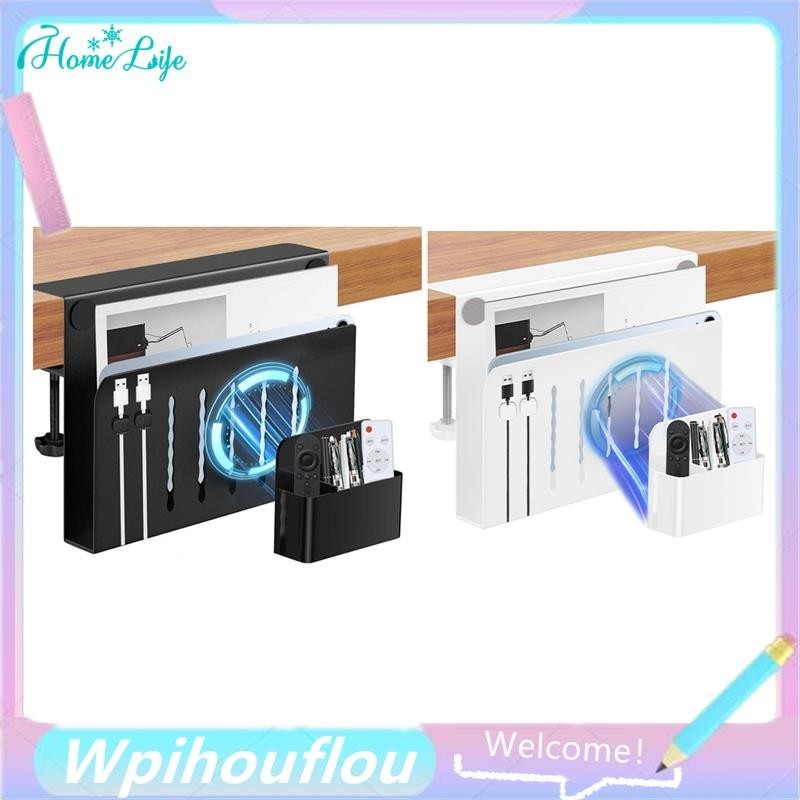 [HoME&life] Desk Side Storage,No Drill Under Desk Cable Management Tray ...