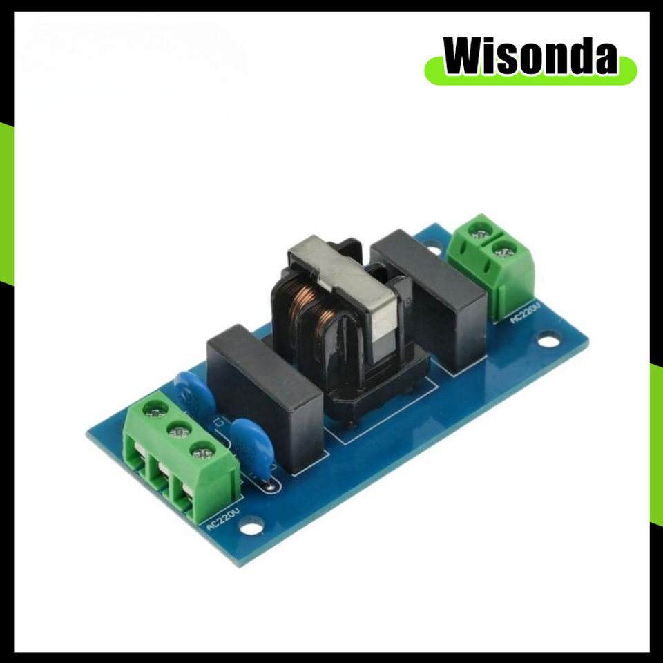 EMI Filter Sound Booster Filter Socket 220V 2A EMI Filter Module Power ...