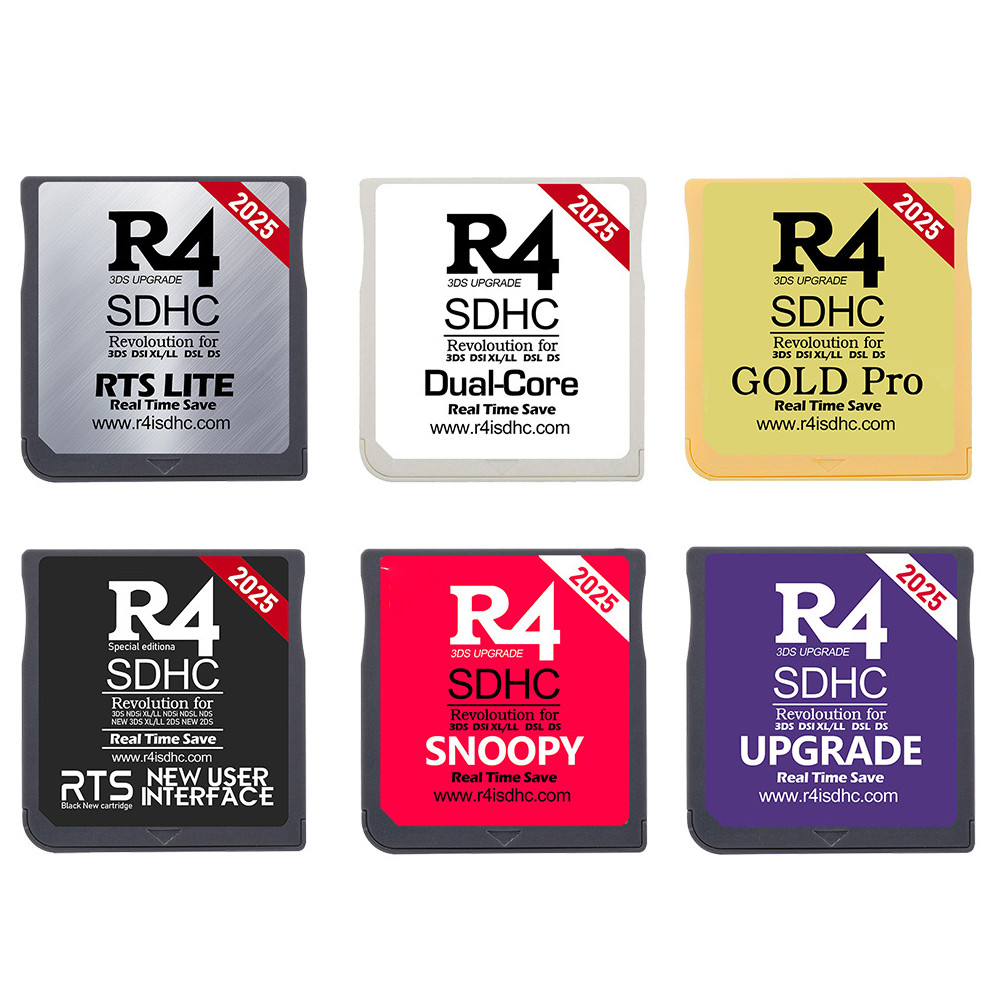 R4 SDHC 2025 Gold Adapter For 3DS DSL XL/LL 2025 R4 SDHC Adapter
