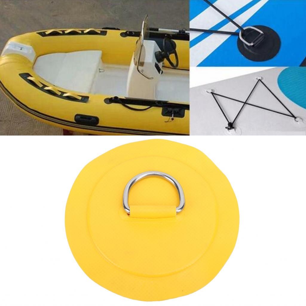 Sudi D Ring Patch Multifunctional PVC and Stainless Steel Boat Circular ...