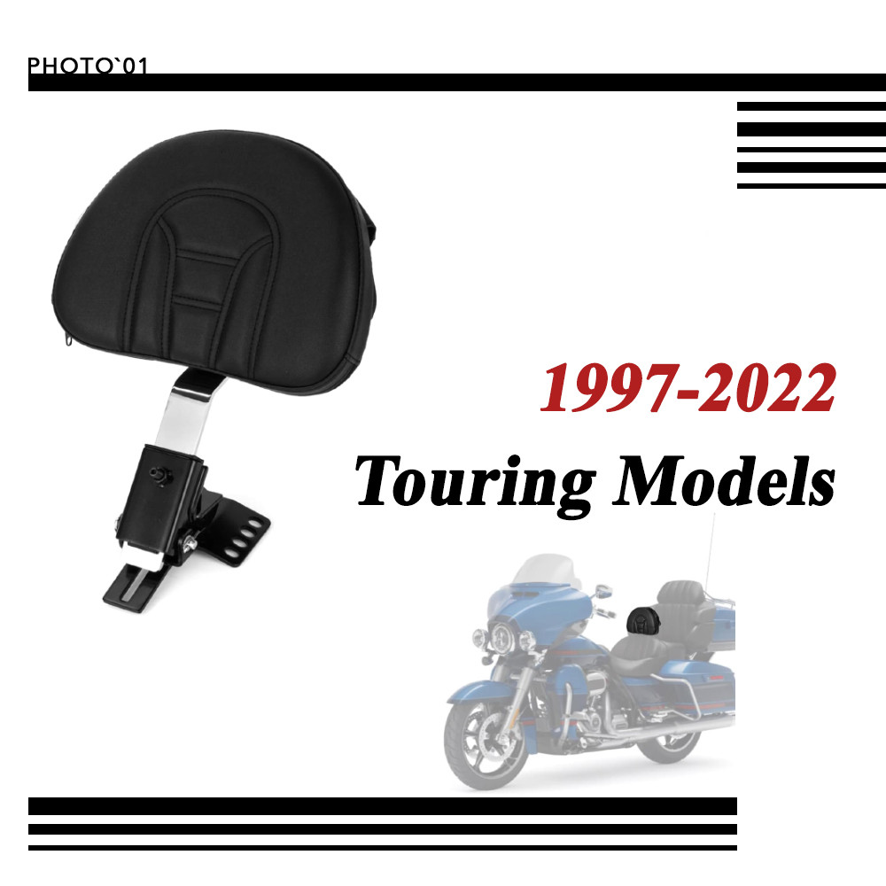 PSLER Adjustable Driver Rider Backrest Pad Cushion Back Rest for ...