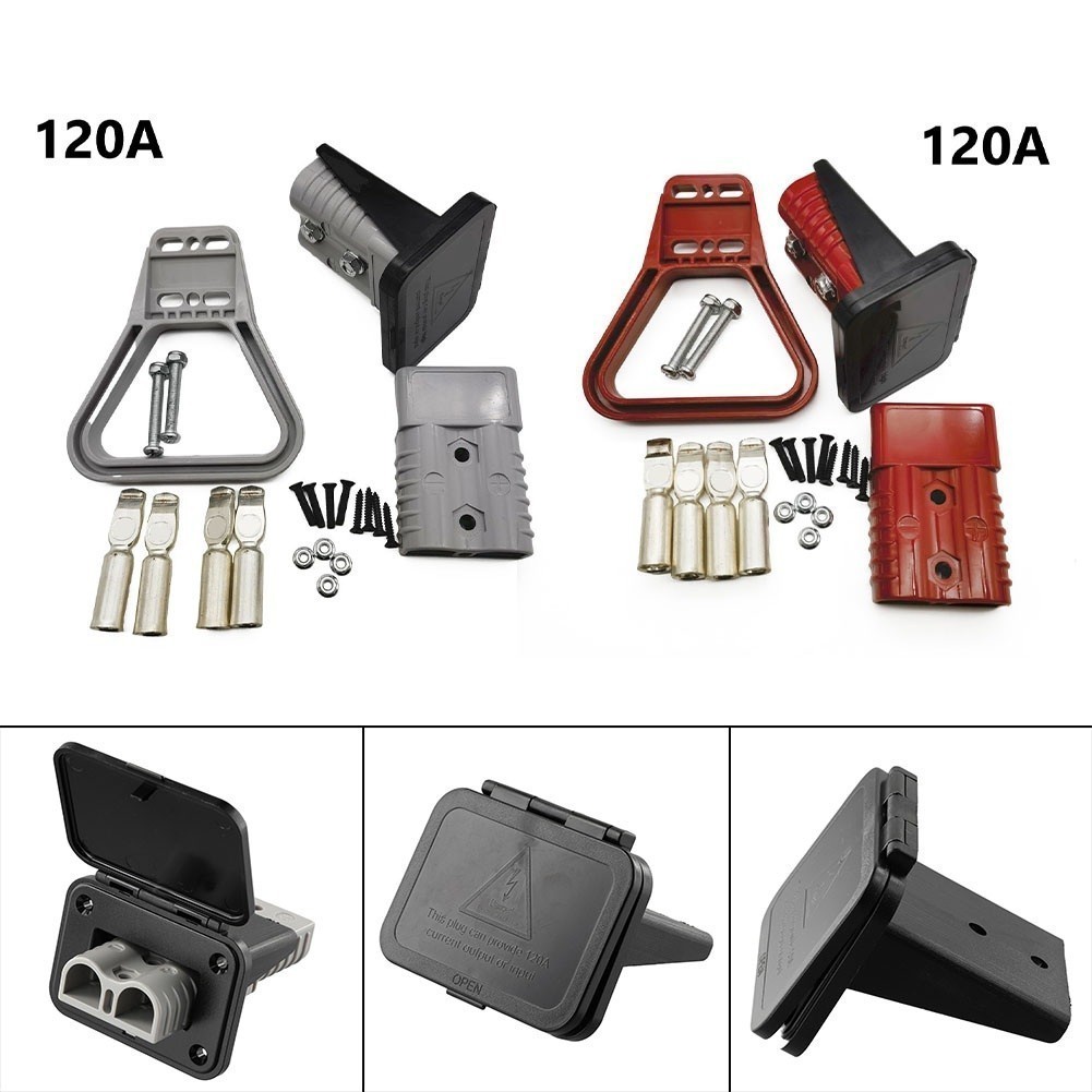 【SMELL】Sturdy Panel Bracket with Cover and Handle for Anderson Plug ...