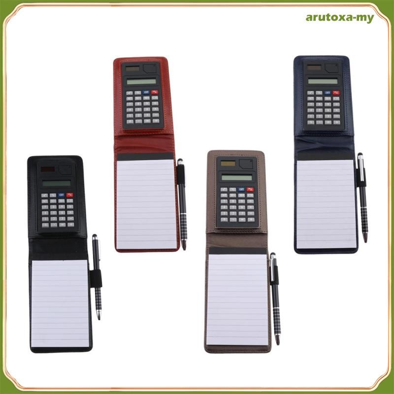 [ArutoxaMY] A7 Wide Thick Classic Notebook with Pen Loop, Faux Leather